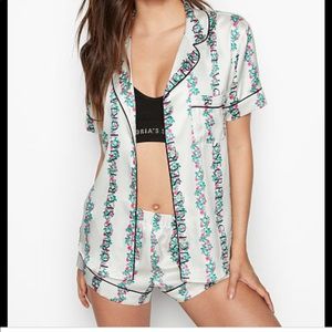 Victoria Secret Satin Pajama Set